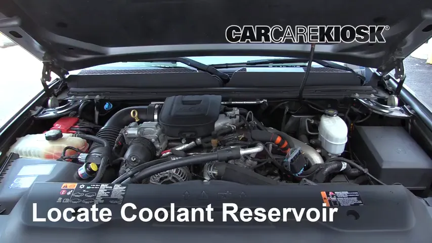 2013 GMC Sierra 3500 HD SLT 6.6L V8 Turbo Diesel Crew Cab Pickup Coolant (Antifreeze) Flush Coolant